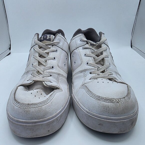 DC Pure Mens Size 13 White Sneaker Shoes Skating Walking Casual Outdoors main image 11